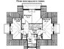 Проект трехэтажного дома AS-1035-2 из каркасных панелей с террасой и подвалом Мансарда