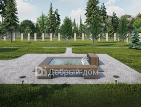 Готовый проект пруда AS-2900-3