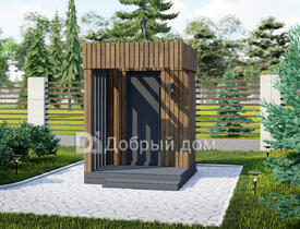 Проект летнего туалета AS-2900-7